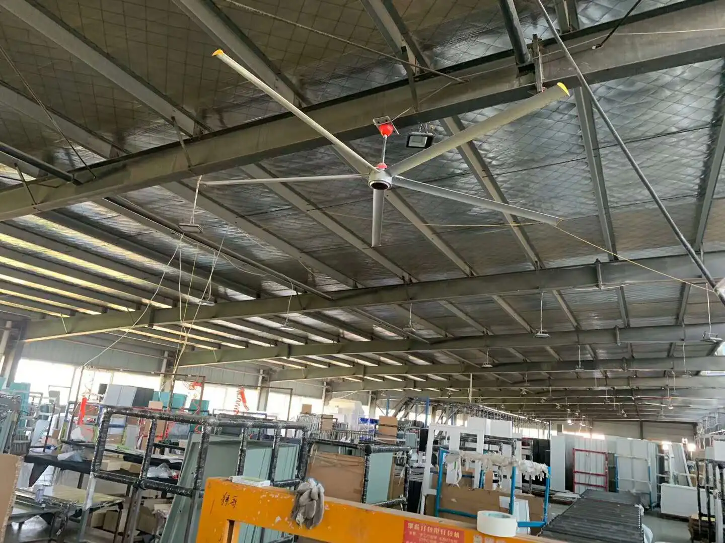 WEIYU 12FT Air Cooler Electric Fan PMSM HVLS Wholesale Price Ceiling Fan Ceiling