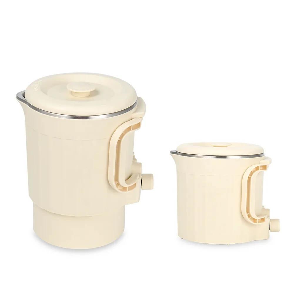 Foldable Electric Kettle 800ml Multi Noodle Pot Folding Outdoor Water Mini Collapsible Portable Travel Electric Foldable Kettle