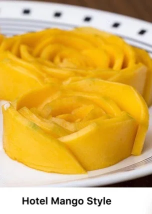 
NEW TOP Mangoschneider, Mango teilen & entkernen, rutschfester Griff, Edelstahl-Klinge, Mango Slicer, schwarz-gelb 