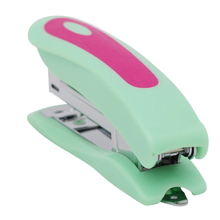 Индивидуальный по запросу заводской прямой продажи необычный новый дизайн студенческие канцелярские принадлежности HS818 офисный степлер № 10 для школы