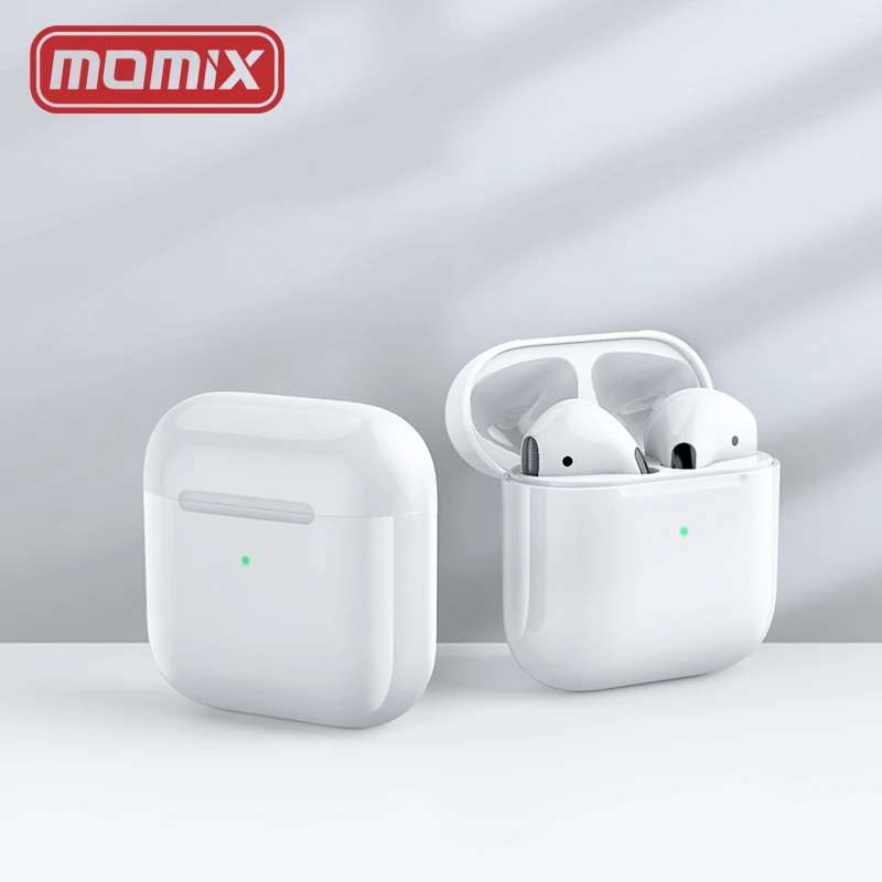 
MOMIX HiFi Stereo Sound Touch Control Music TWS Earphone Pro 5 In-ear Earbuds True Wireless Headphone 