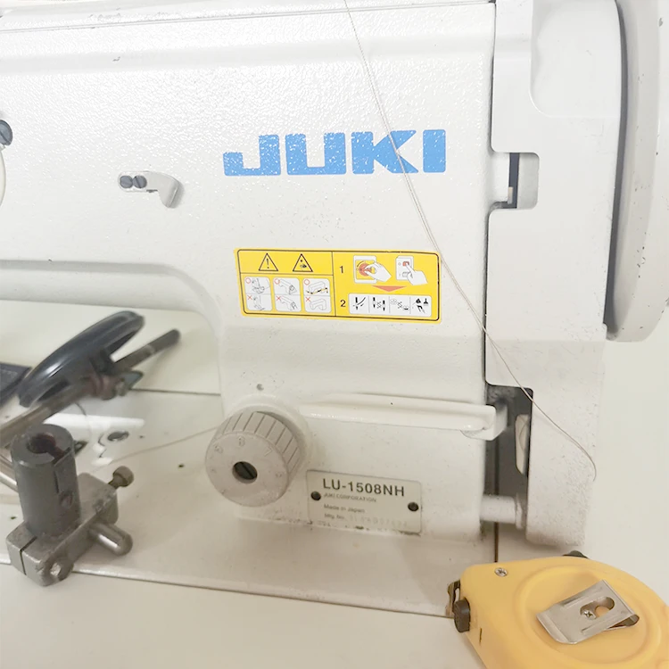 USED JUKI 1508 synchronous sewing machine for heavy material such car seat leather