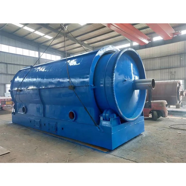 Dedusting Device System Tire Pyrolysis Plant Tyre Rubber Pyrolysis To Fuel Oil