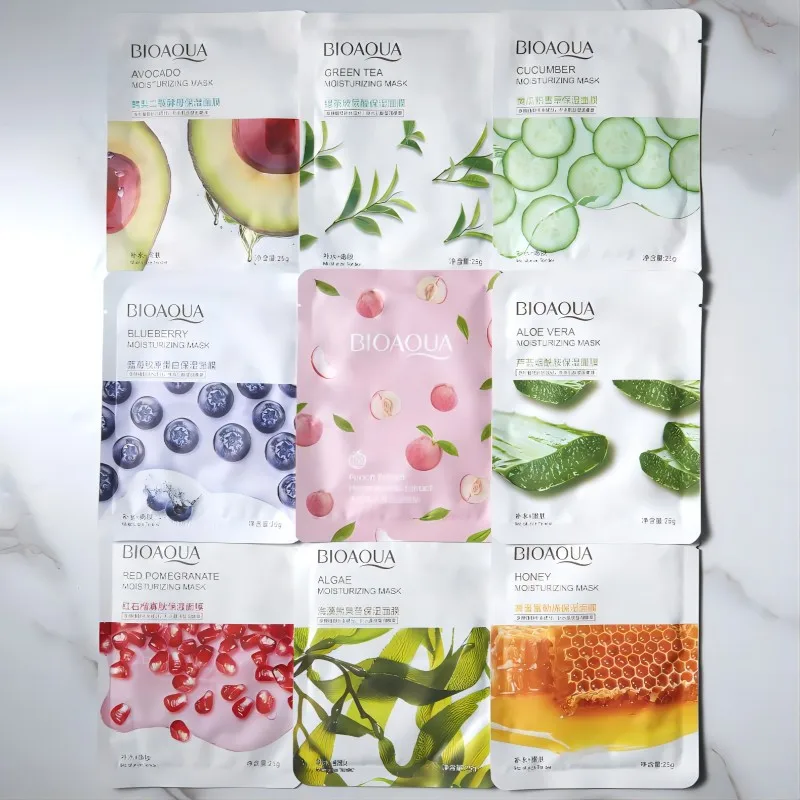wholesaler oem factory cosmetic natural avocado skin care moisturizing face mask sheet anti aging beauty facial mask