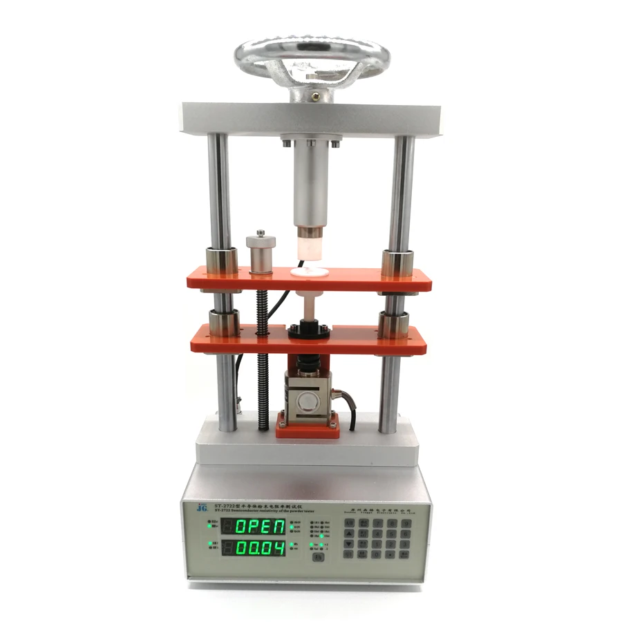 High accuracy powder four probe resistivity meter