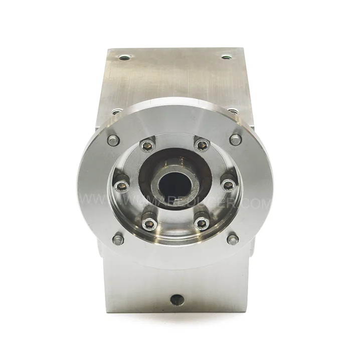 New Product Gearboxes Stainless Steel Reduction Worm Gear Reducer Stepper Motor Gearboxes
