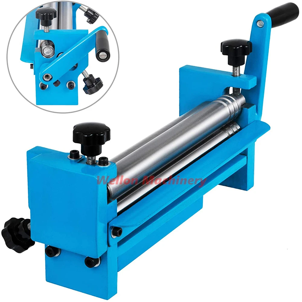 Mini Sheet Metal Hand Rolling machine / Plate Hand Roller price SJ300 SJ320