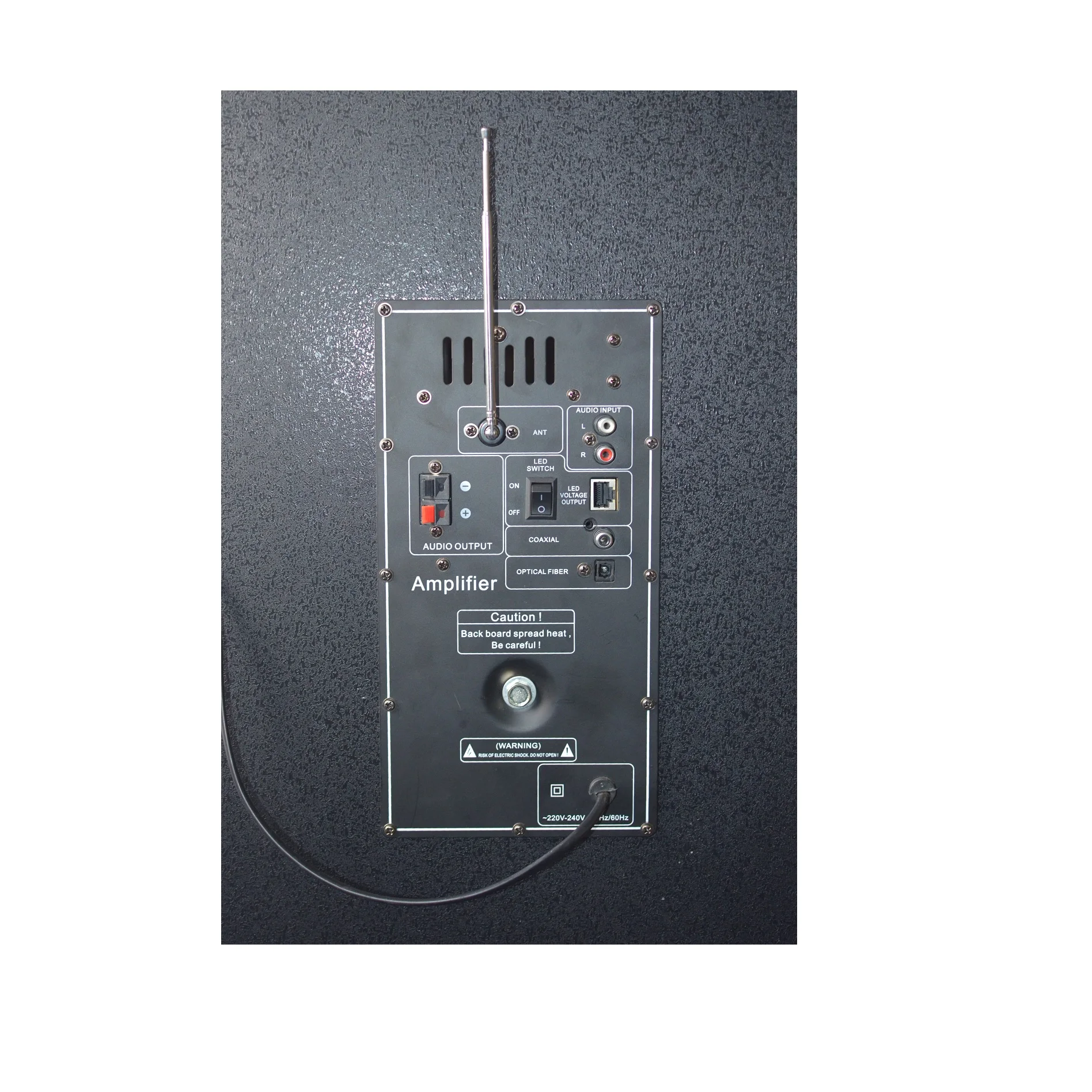 2.0 Active Party Stage Speaker with coaxial/optical  fiber/USB/TF/FM/AUX Party Speaker