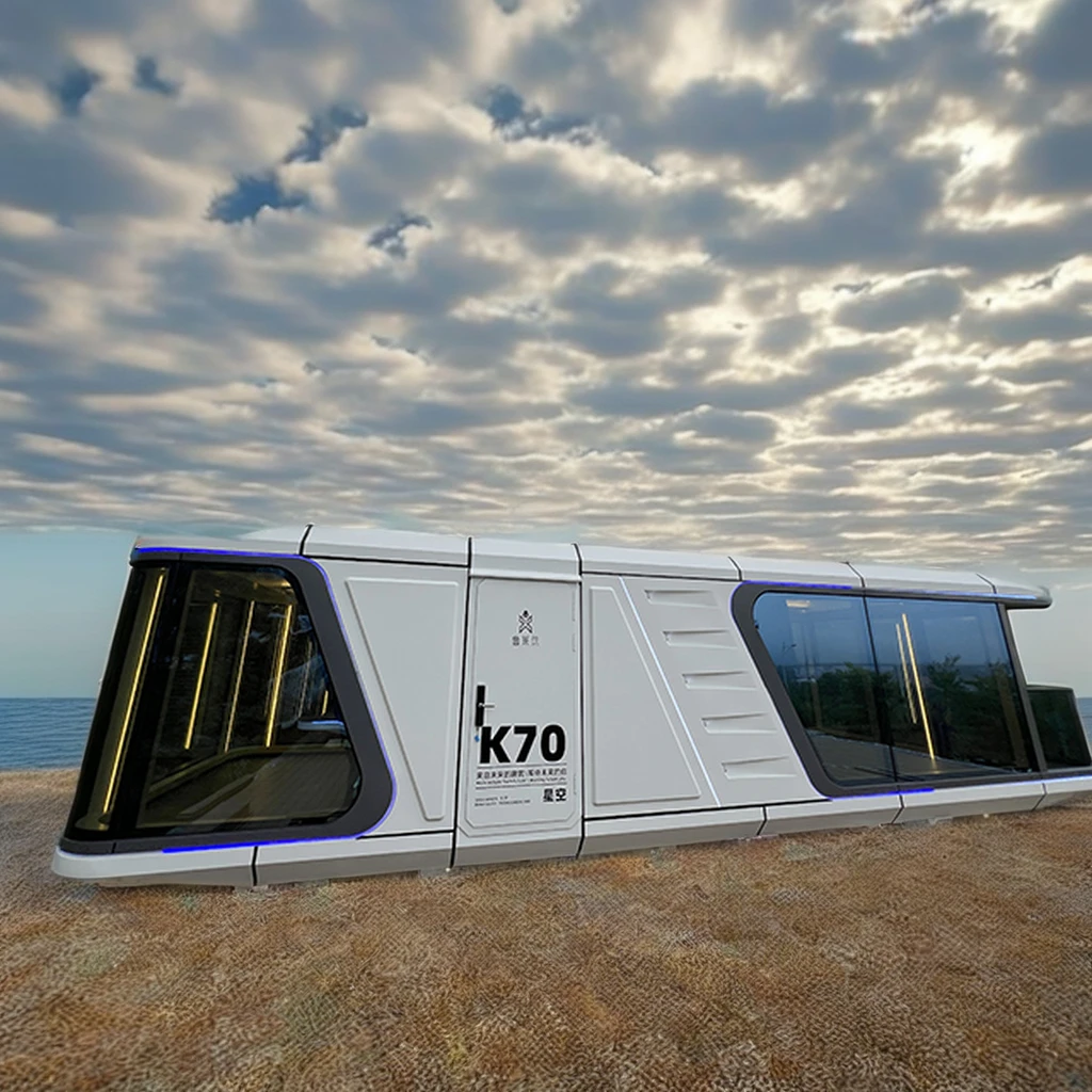 High quality Prefabricated container space capsules modern smart mobile design custom space capsule for Hotel