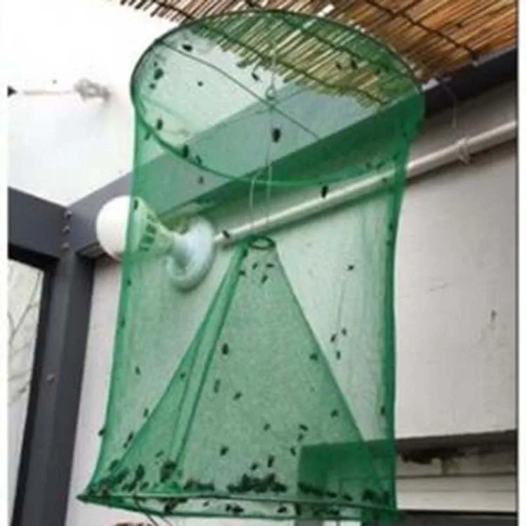 Hot Sale Promotion Fly Catcher Fly Trap Nylon Net Green Fly Catcher Bag