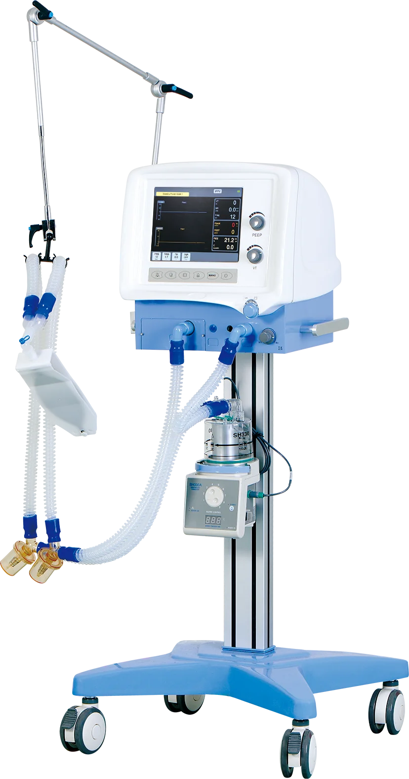 S1600 Replace Spontaneous Breathing ICU Ventilator Machine Basic Model