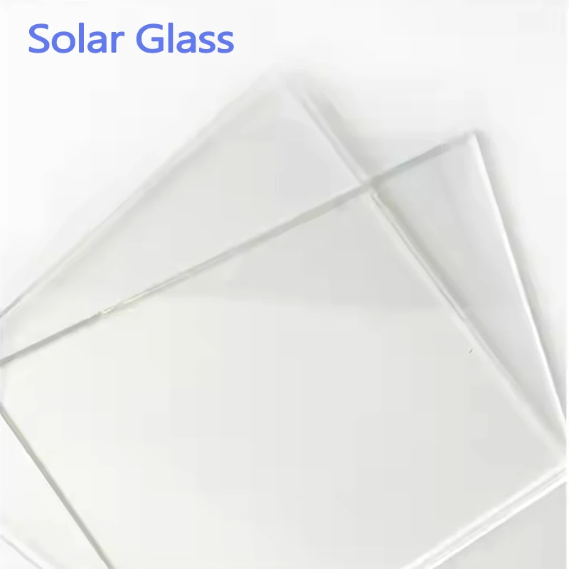 Customized Solar Glass 3.2mm 4mm tempered ultra clear solar glass