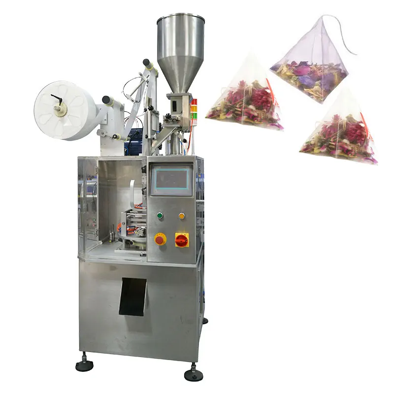 
Pyramids tea/tea leaf bag making packing machine price for small business 