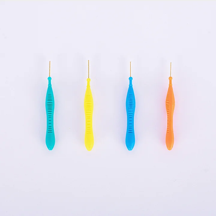 Oral care superior quality interdental brush soft tooth brush tooth clean orthodontic interdental brush.