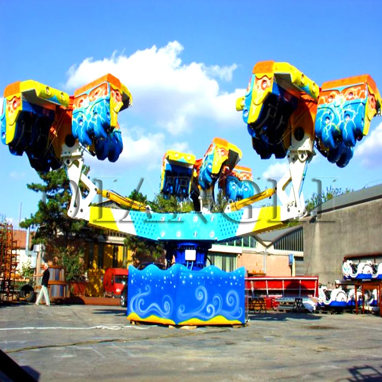 Outdoor Park Equipment Extreme Amusement Park Attraction 360 Degree Energy Storm Ride Energy Storm Ride