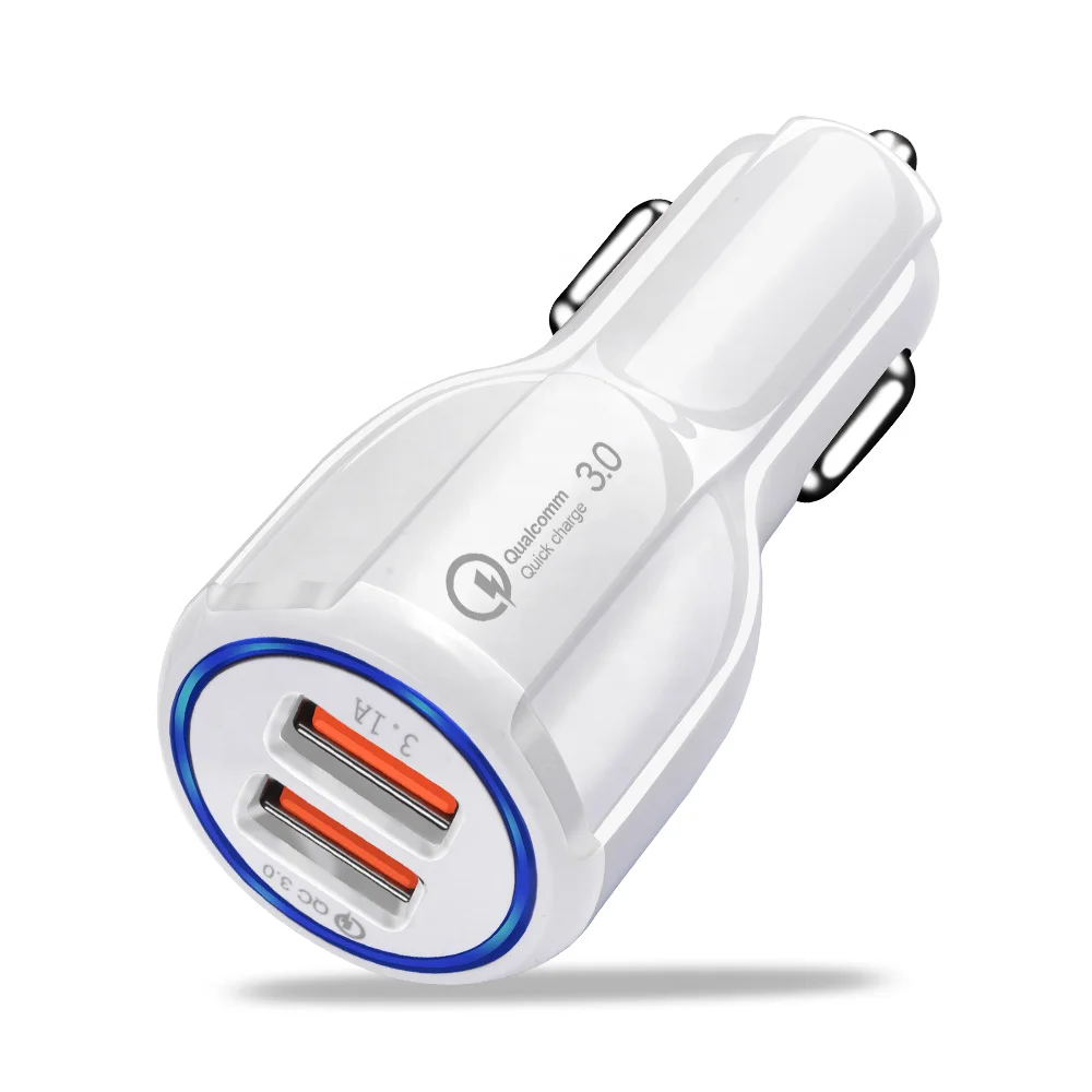  Автомобильное зарядное устройство USB Qc3.0 для быстрой зарядки 3 1