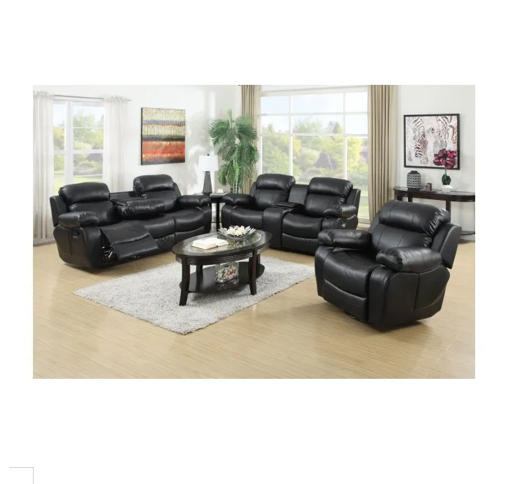 
2020 New Design Hot Living Room Furniture Leather Fabric Recliner Sofa Sets BRC-545 