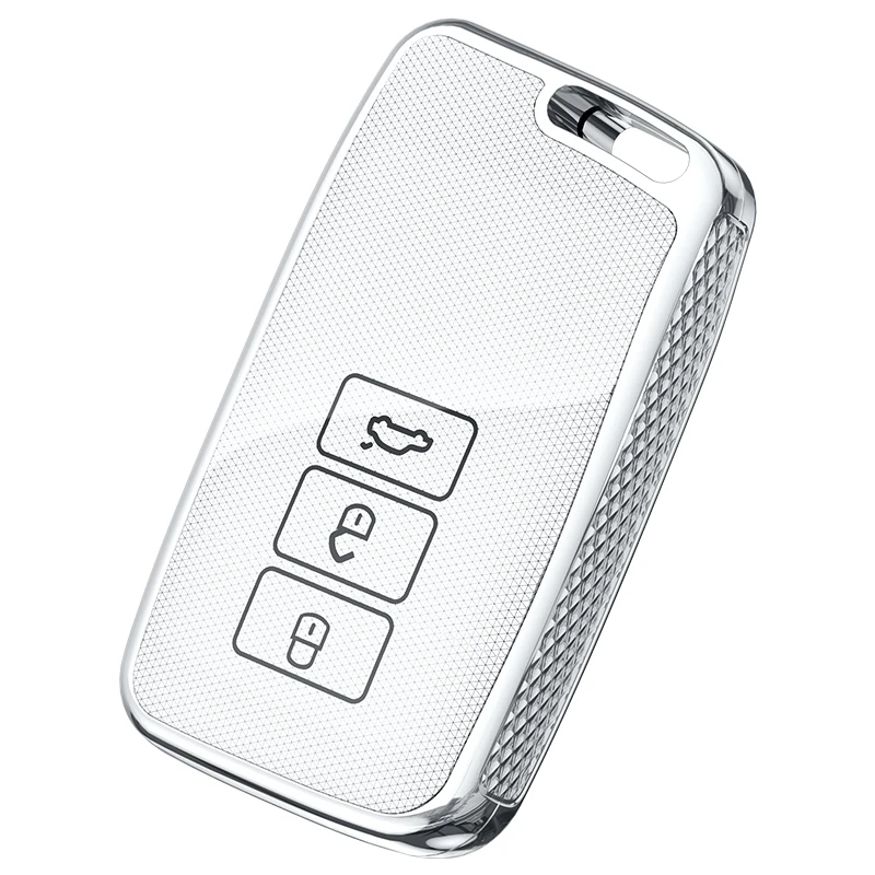 High Quality Zinc-Coated Metal Key Case for Lexus ES200 Protective Car Key Cover with Keychain