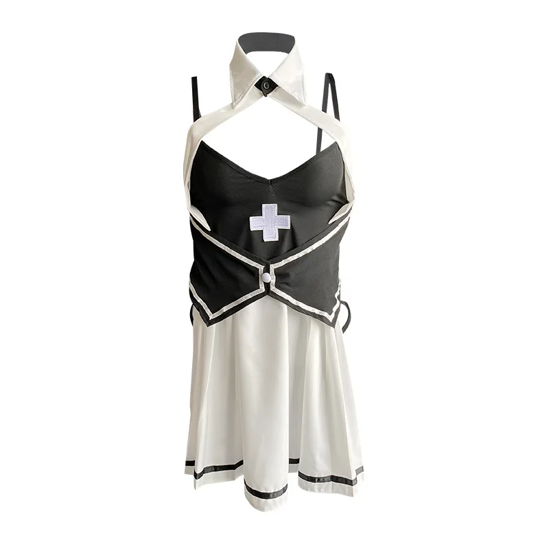 Adult Sexy Nun Costume Role Play Nun Uniform Set Exotic Babydoll Sexy Lingerie Cosplay Nun Halloween Costume