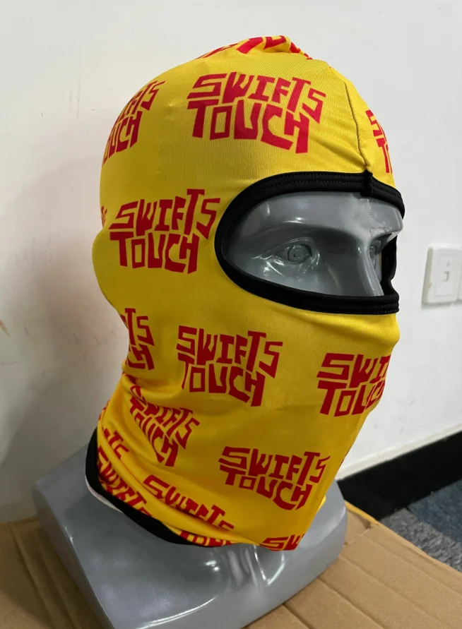 Балаклава на заказ для катания лыжах ветрозащитная Полнолицевая Лыжная маска впитывающая пот дышащая накладка шлем