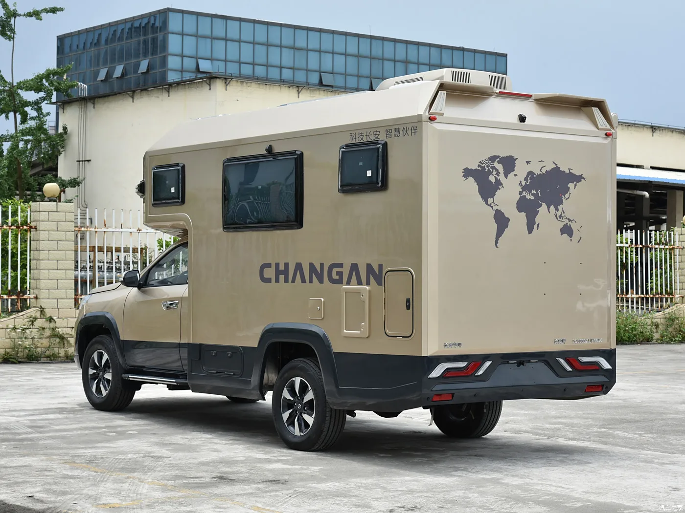 High Quality Factory Sale China Petrol Caravan Rv 4x4 Campervan Motorhome Changan Scenic Motorhome Turkey