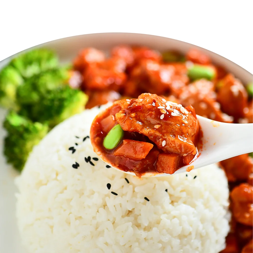 Wholesale China Quality Manufacturer Commercial Kung Pao Chicken Frozen Instant Convenient Dish ready to eat