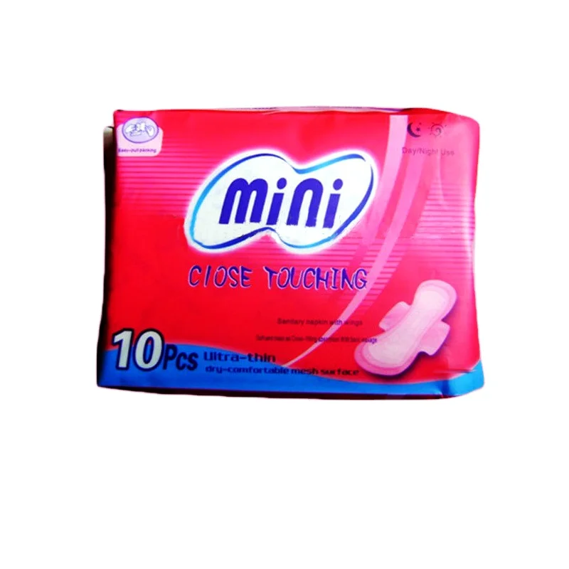 High Absorption Ultra Thin Cotton Disposable Menstruation Carefree Sanitary Napkin