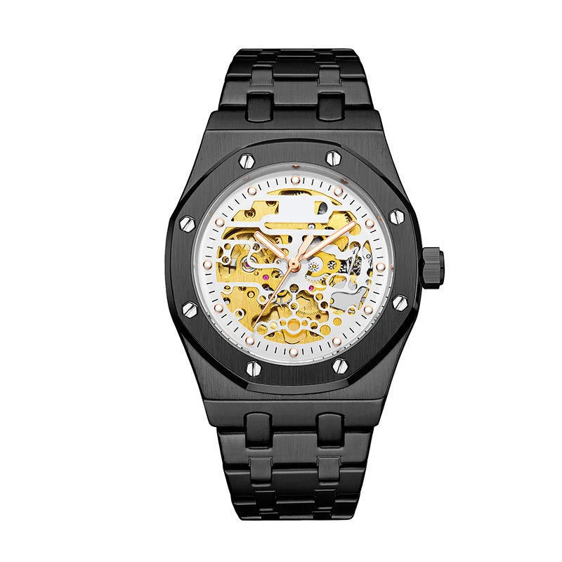 Luxury New Design Luminous Men Classic Custom Stainless Steel Seagull Mechanical Automatic WristWatch