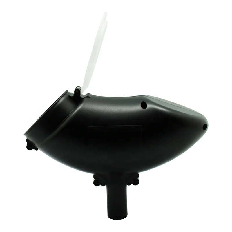 Paintball Accessories Black 200 Rounds Plastic Paintball Hopper / Loader