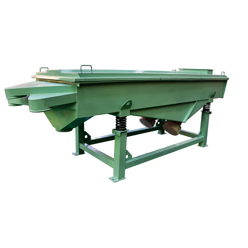 Food grade Square linear vibrating screen fish dried sieving machine