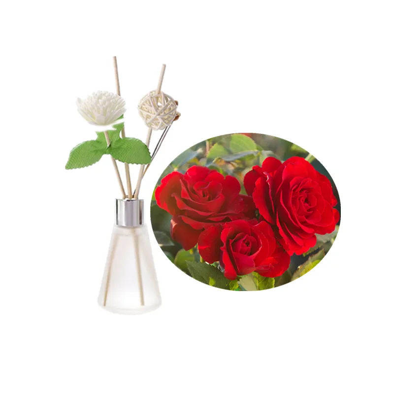 Aromatherapy Rose Fragrance Oil For Air Fresheners Bedroom Rooms Perfume Incense Diffuser Essential Oil Set