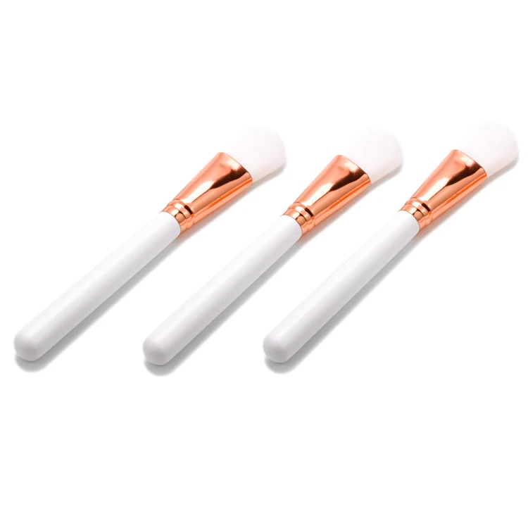 Beauty Liquid Foundation Makeup Brush Facial Wood Private Label Mask Brush