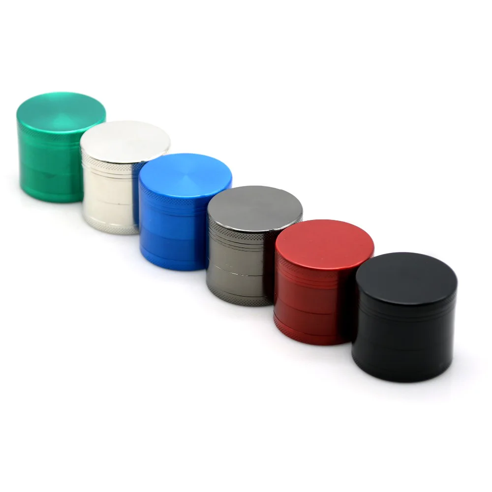 Wholesale Customized 4-layer Aluminum Herb Grinder Herbal Grinders Men Grinder Smoking Accessories