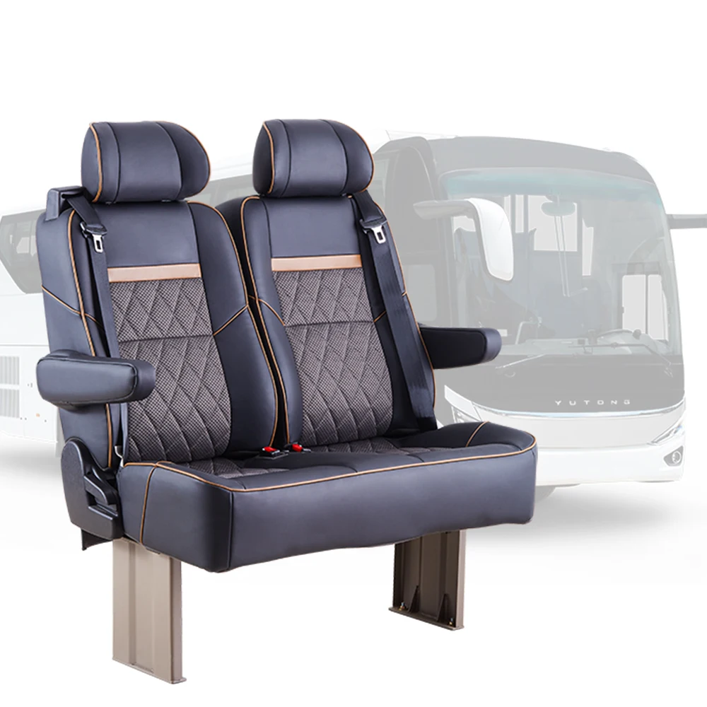 new model ac bus seat manufacturer, 3 point seat belt coaster bus seat