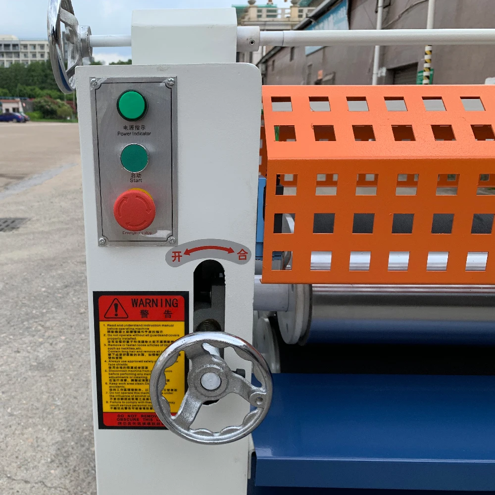 double sides polyurethane glue spreader roller sperading machine for plywood