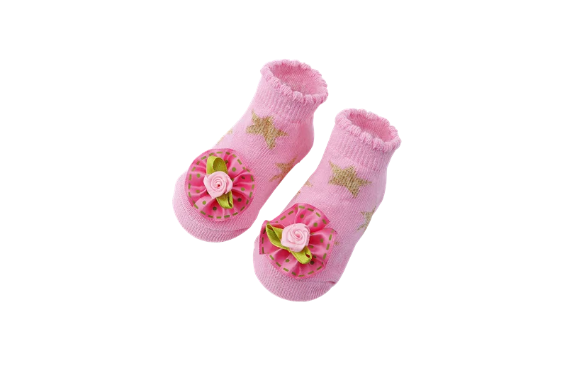 
simfamily Baby Girls Cute Energetic Breathable cotton Pure cotton thin spring and autumn Socks 