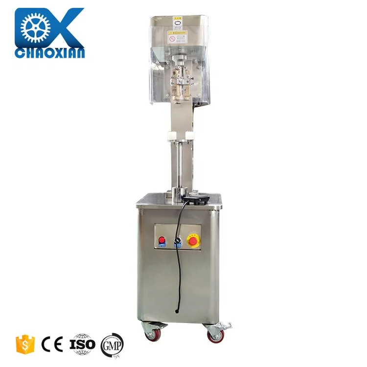 Wholesale Wine Glass Beer Bottles 750ml Metal Screw Locking Cap Capping Seal Sealing Machine