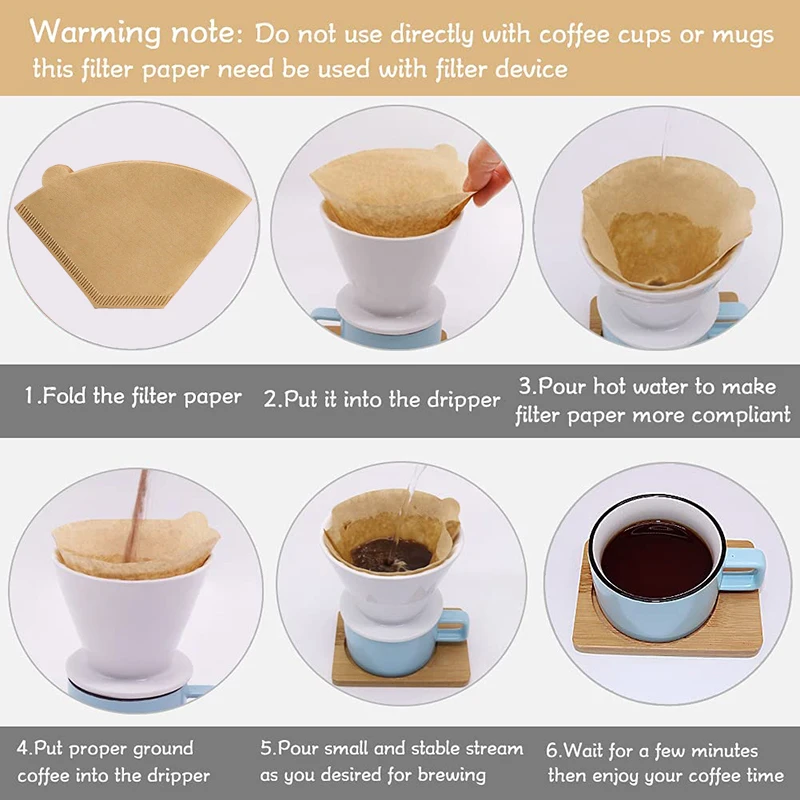Premium Quality Single paper Coffee Filter