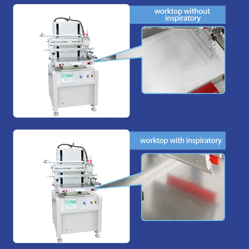 Mini 3050 Automatic Vertical Flat Screen Silk Screen Printer Easy-to-Operate PLC Vacuum Table Solder Paste Machine New Motor