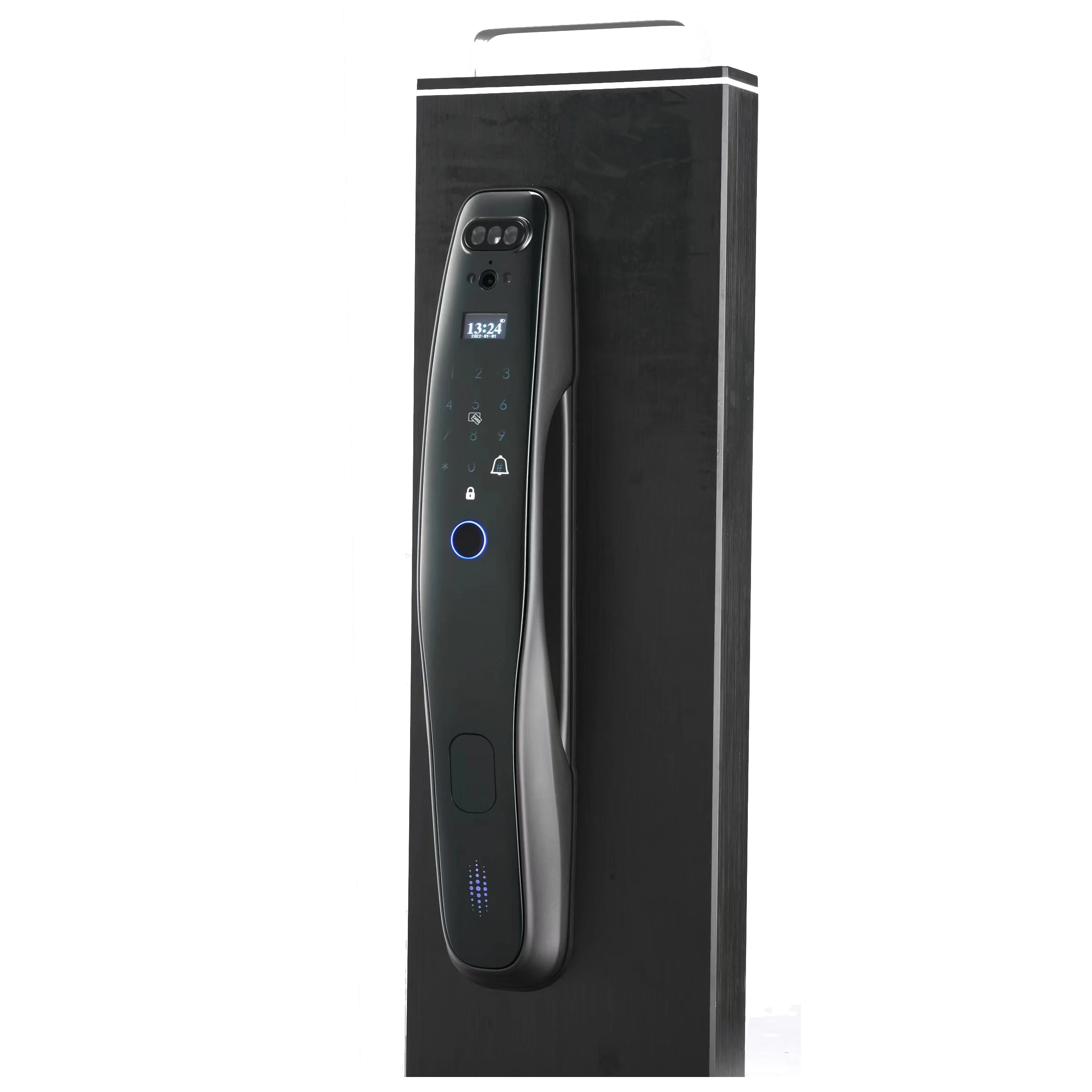 Manufacturer Hot Sale Tuya Face Recognition Cylinder Key Remote Unlocking Digital Smart Door Lock