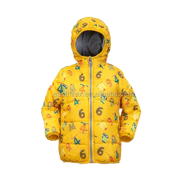 
RTS kids baby boys outdoor thicken padding jacket with hoodie for winters 