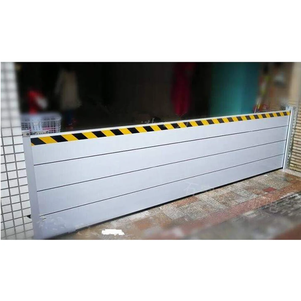 60cm Reusable Water Barriers Flood Barrier Heavy Duty Protection Stop Log System Home Garage Door Entrance Metal