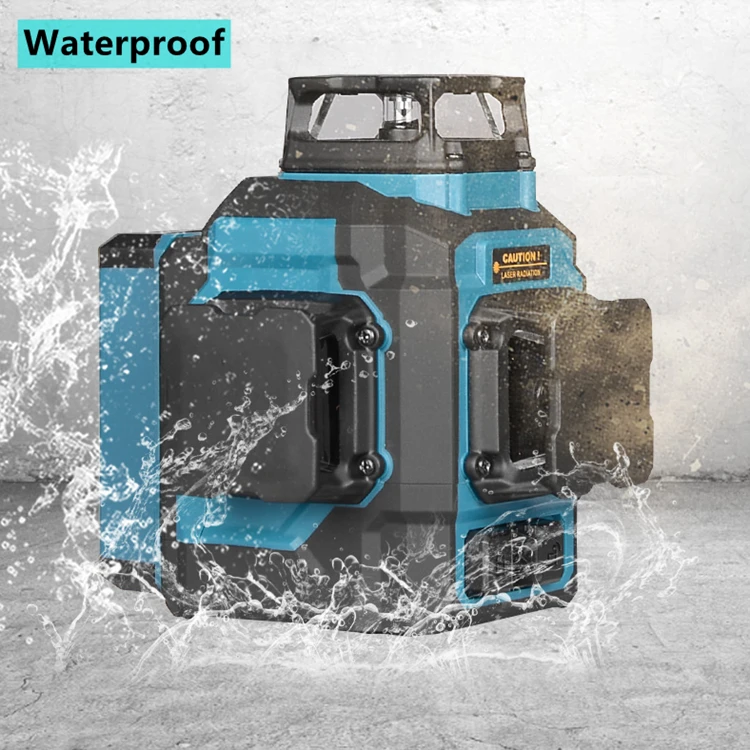 4D-16 Lines Vertical and Horizontal High precision Automatic Self Leveling green laser level