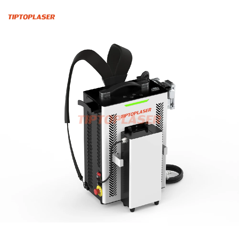 2024 200W300W New technology Factory price pulse laser cleaning machine with battery Laser Cleaner for Rust and Paint Removal