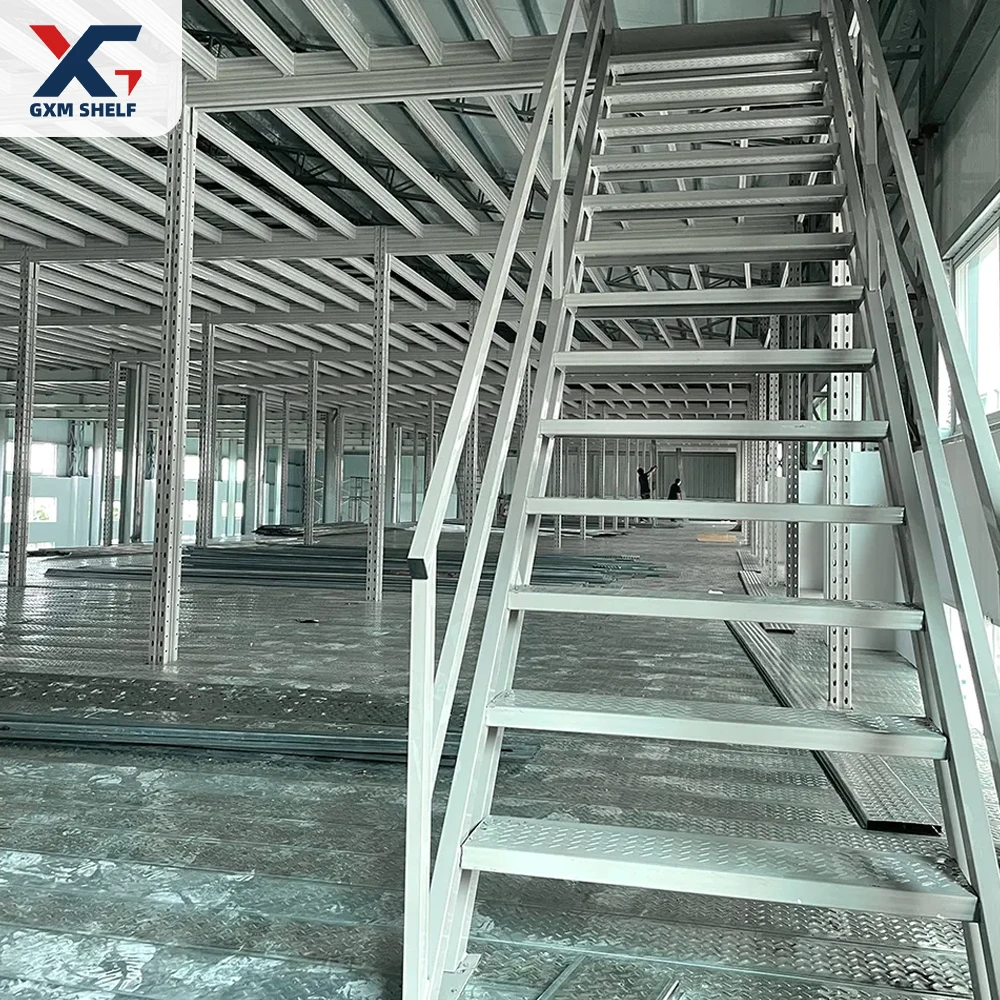 Custom warehouse mezzanine platform industrial mezzanine floor racking system mezzanine rack system