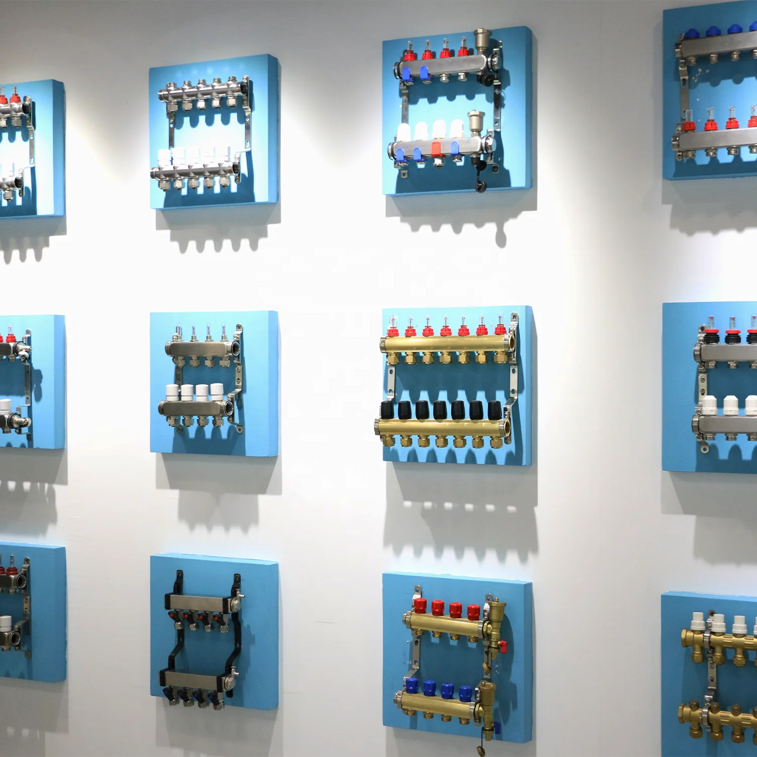 Zhejiang Huibo Manifold - Underflorr heating system parts HVAC EU,SA,NA general type