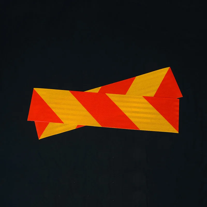 Manufacturer License Rear Brakes Backing Marking Plate Reflective Sheeting Sticker For Heavy Vehicle