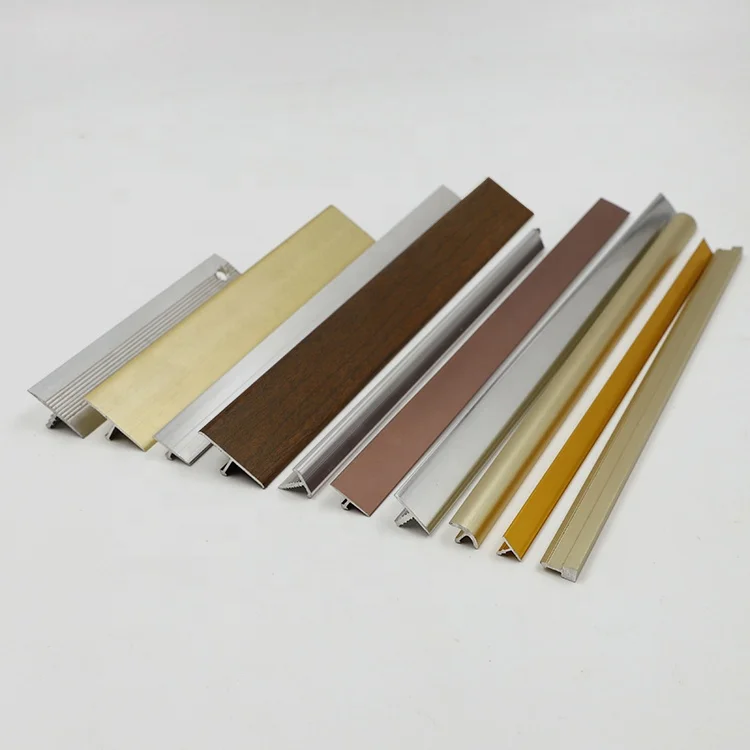 
Free Sample OEM Logo Customized T Shape Trim Strip Transition Profiles 