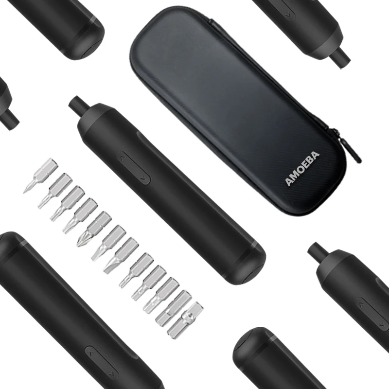 New Design  Rechargeable Cordless Power Screw Driver Kit Repair Precision Electric Screwdriver Set