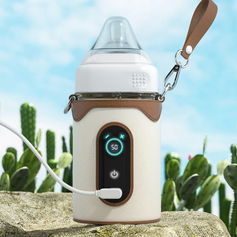 Baby Milk Bottle Heater Travel Cart Insulation Baby Care Bottle Heater Newborn Portable Bottle Feeding Heater